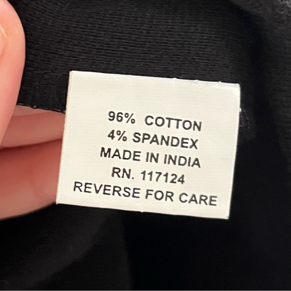 Steelers Long Sleeve Black Gold Bedazzled Cotton Spandex Blend NFL Game Day M - Picture 10 of 11